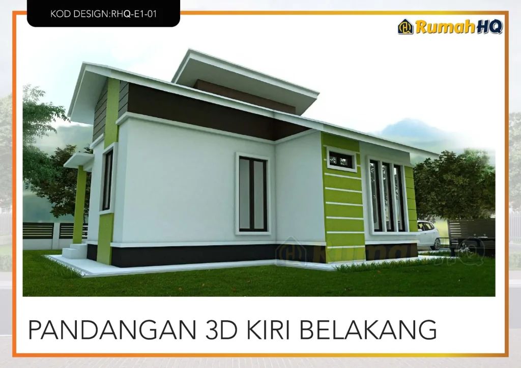 Rekabentuk Design Rumah RHQ E1 01 4