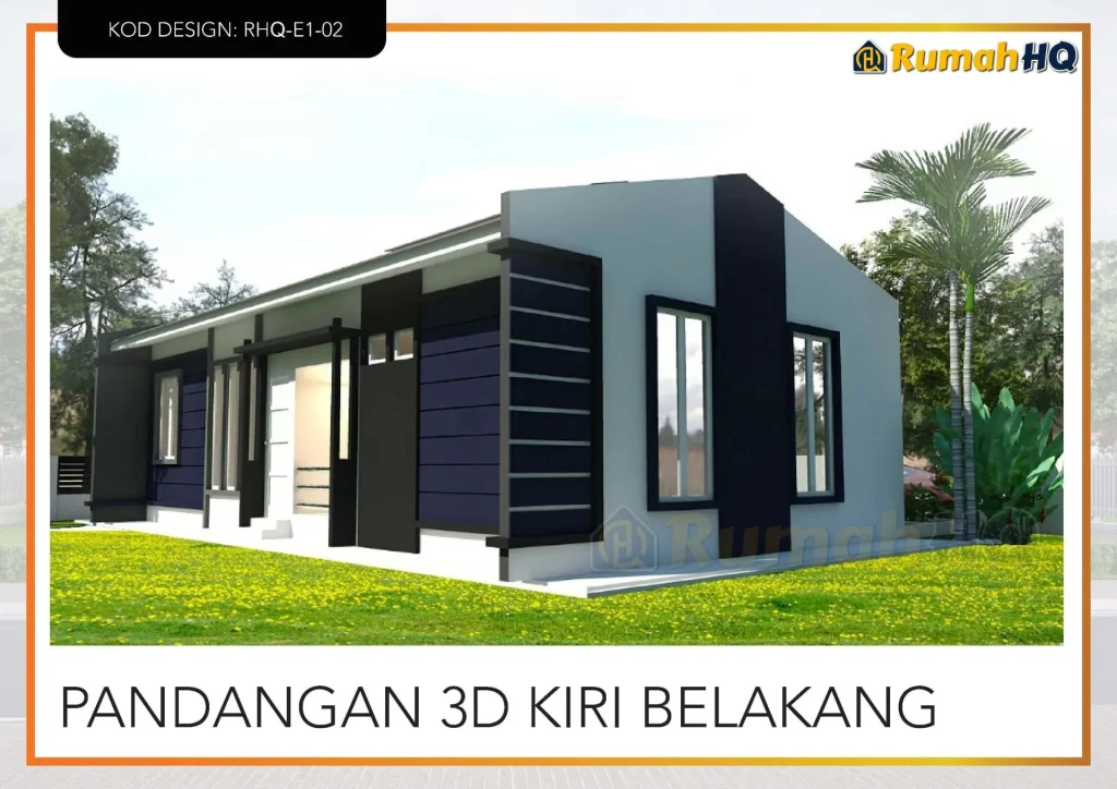 Rekabentuk Design Rumah RHQ E1 02 5