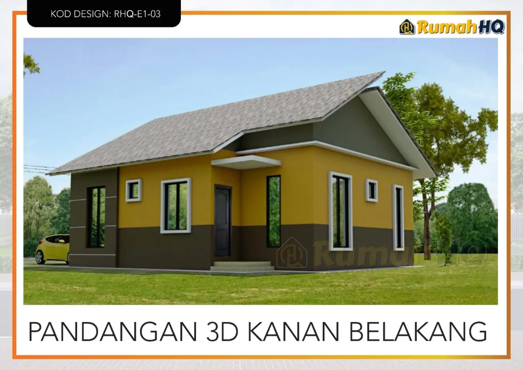 Rekabentuk Design Rumah RHQ E1 03 4