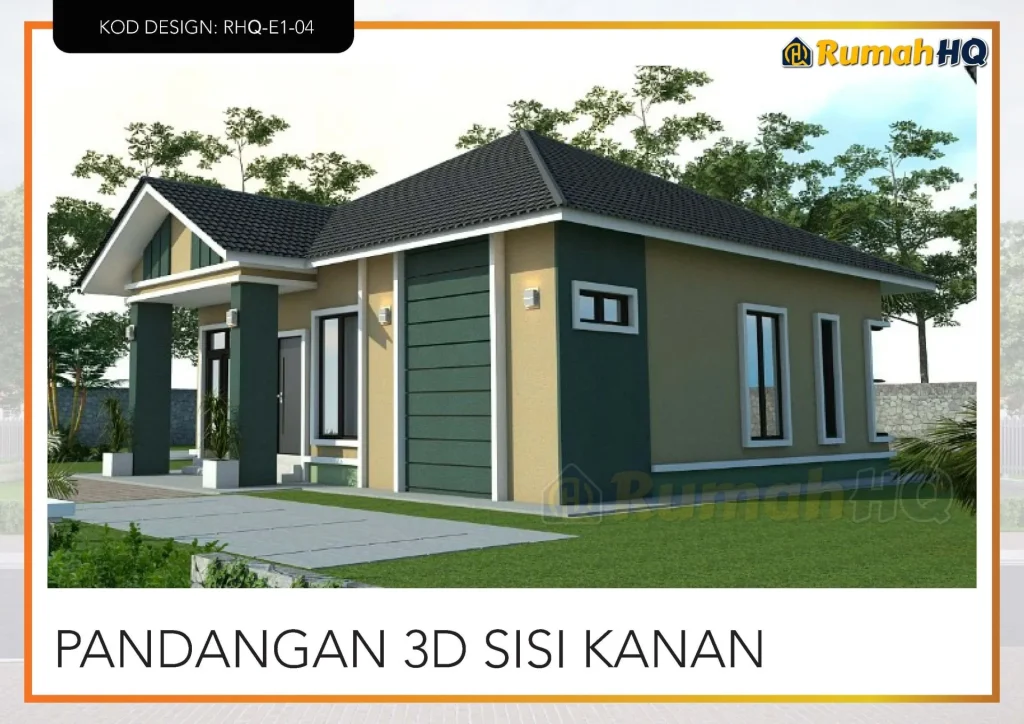 Rekabentuk Design Rumah RHQ E1 04 3