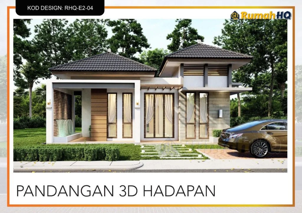 Rekabentuk Design Rumah RHQ E2 04 2