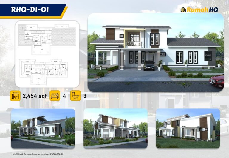 Bangun Rumah Zero Deposit: Rahsia Bina Rumah Impian Tanpa Modal Awal Besar Yang Ramai Pemilik Tanah Tak Tahu | RumahHQ 3 Koleksi Pelan Rumah page 0054
